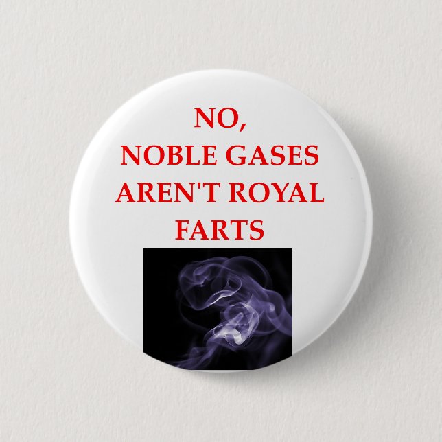 chemistry 6 cm round badge (Front)