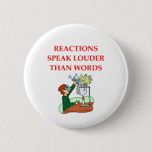chemistry 6 cm round badge