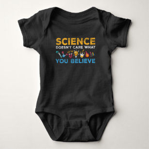 Chemistry and Physics Scientist Science Themed Baby Bodysuit