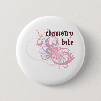 Chemistry Babe 6 Cm Round Badge