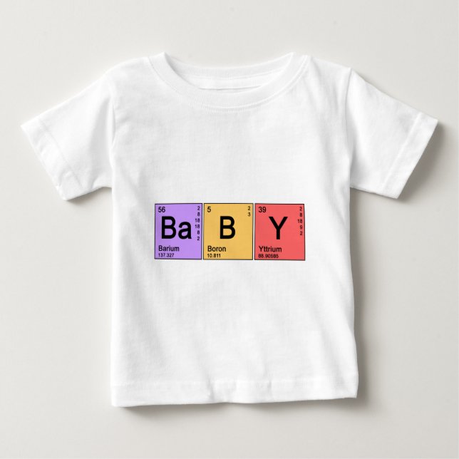 Chemistry Baby T-Shirt (Front)