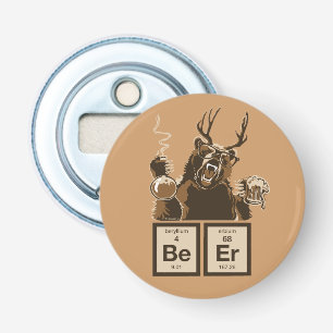 Chemistry bear discovered beer bottle opener