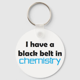 Chemistry black belt key ring