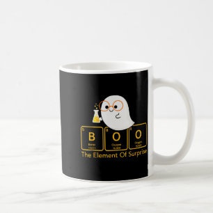 Chemistry Boo The Element Of Surprise Cute Chemist Coffee Mug