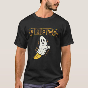Chemistry Boonana Banana Ghost Cute Halloween Funn T-Shirt