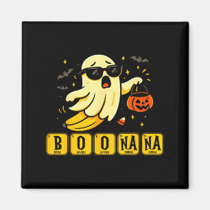Chemistry boonana banana ghost cute halloween magnet