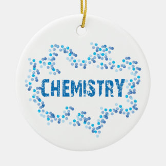 Chemistry Bubbles Ceramic Tree Decoration