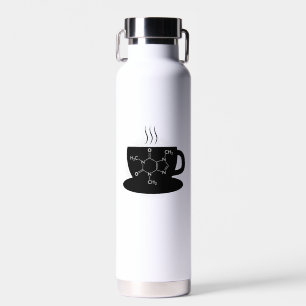 Chemistry Caffeine Molecule Water Bottle