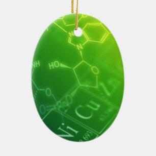 Chemistry Ceramic Tree Decoration