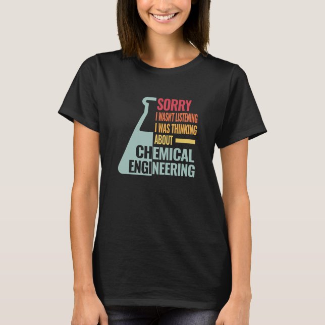 chemistry chemical engineering vintage men chemica T-Shirt (Front)