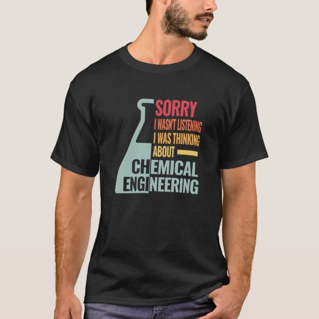 chemistry chemical engineering vintage men chemica T-Shirt (Front)