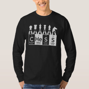 Chemistry Chess Hand Humour Chemical Periodic Tabl T-Shirt
