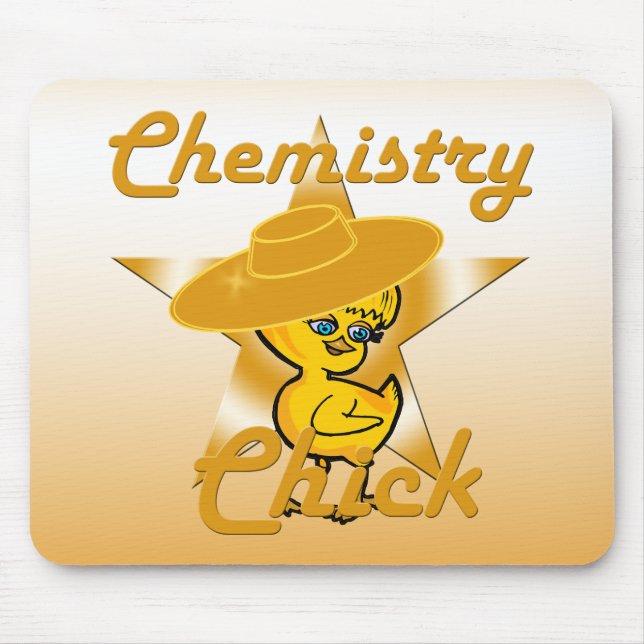 Chemistry Chick #10 Mouse Mat (Front)
