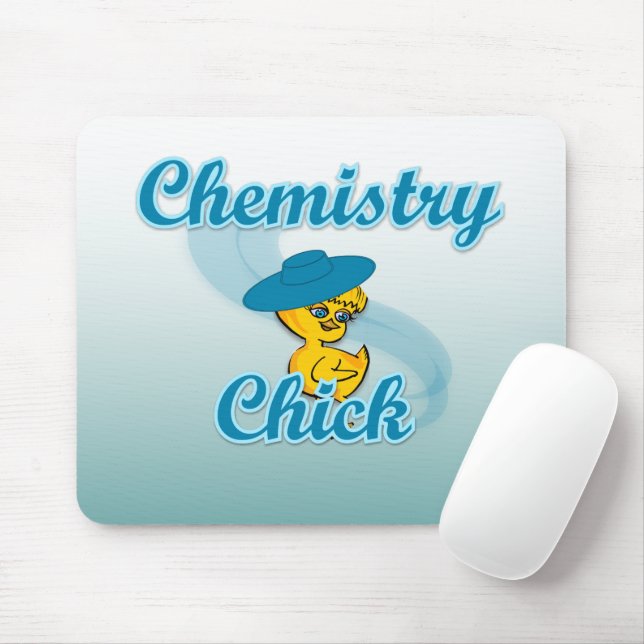 Chemistry Chick #3 Mouse Mat (With Mouse)