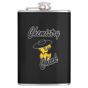 Chemistry Chick #4 Hip Flask