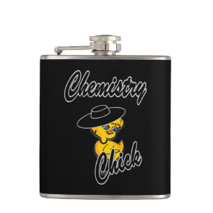 Chemistry Chick #4 Hip Flask