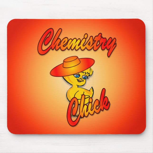 Chemistry Chick #5 Mouse Mat (Front)