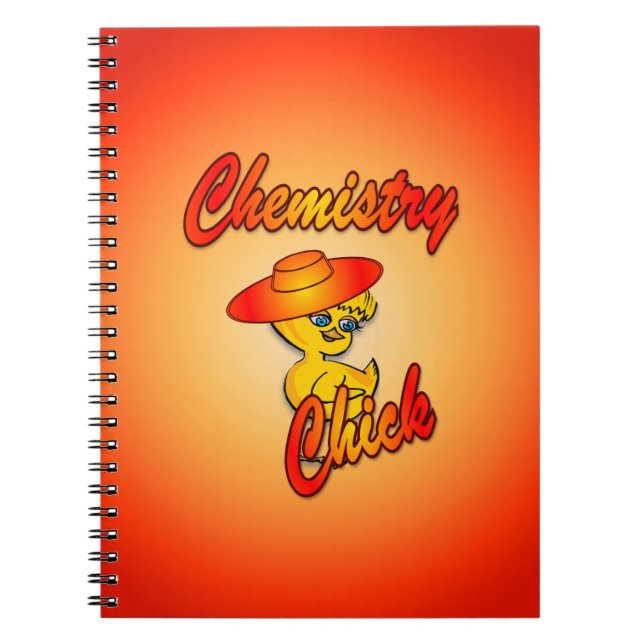 Chemistry Chick #5 Notebook (Front)