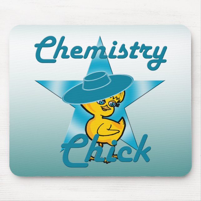 Chemistry Chick #7 Mouse Mat (Front)