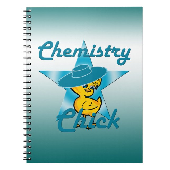 Chemistry Chick #7 Notebook (Front)