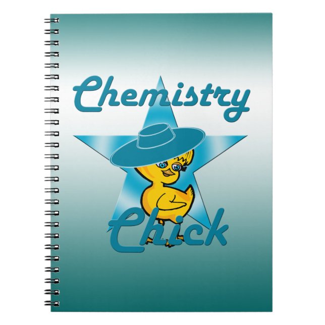 Chemistry Chick #7 Notebook (Front)
