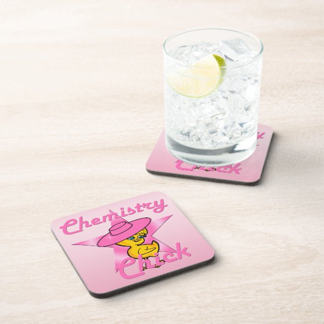 Chemistry Chick #8 Coaster (Right Side)