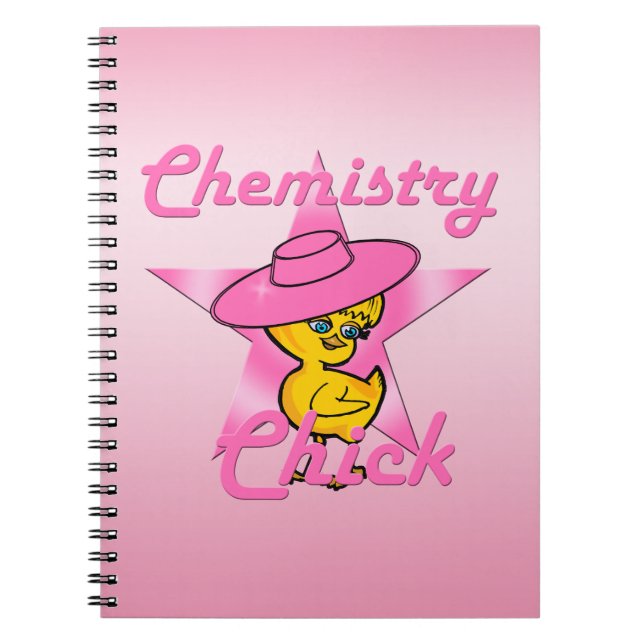 Chemistry Chick #8 Notebook (Front)