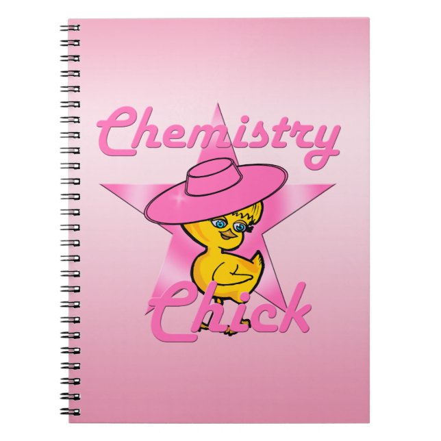 Chemistry Chick #8 Notebook (Front)