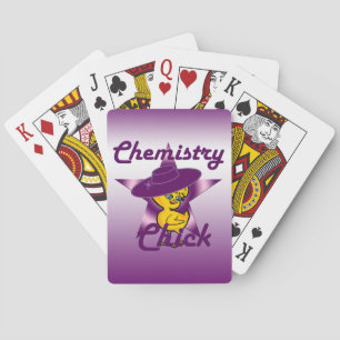 Chemistry Chick #9 Playing Cards