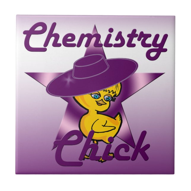 Chemistry Chick #9 Tile (Front)