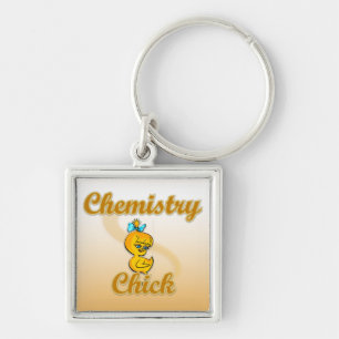 Chemistry Chick Key Ring