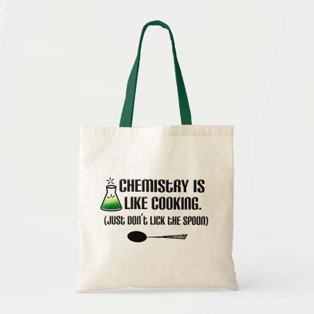 Chemistry Cooking Tote Bag (Front)
