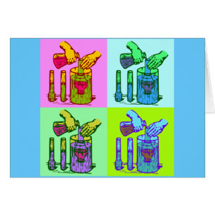 Chemistry Displacement Pop Art