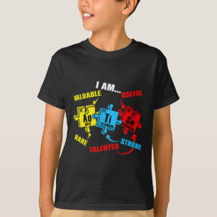 Chemistry Elements Periodic Table Puzzle Autism Aw T-Shirt