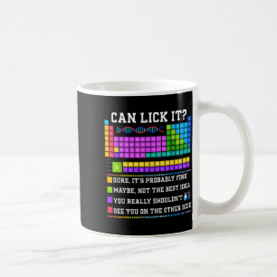 Chemistry Elements Teacher Can I Lick It Periodic Coffee Mug