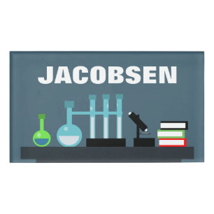 Chemistry Equipment Science Badge