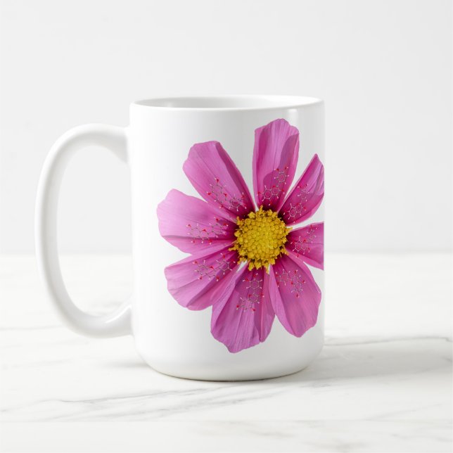 Chemistry Flower Mug (Left)