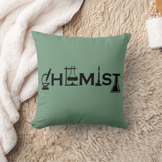 Chemistry funny chemist gifts cushion (Blanket)