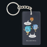 Chemistry Gag Funny Science Teacher Birthday Key Ring<br><div class="desc">Chemistry Gag Funny Science Teacher Birthday Glass. Perfect for chemists,  or science teachers who love periodic table elements jokes. Add a name by clicking the "Personalise" button</div>