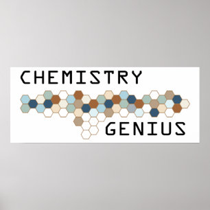 Chemistry Genius Poster