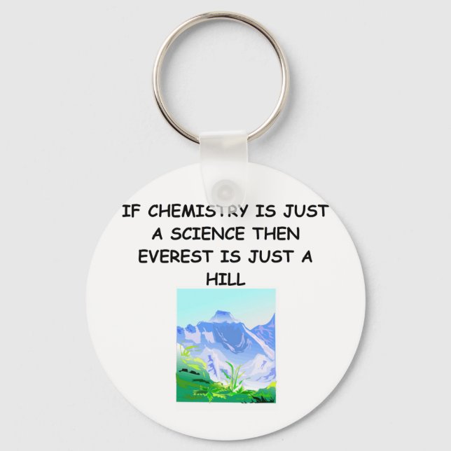 CHEMISTRY gifts Key Ring (Front)