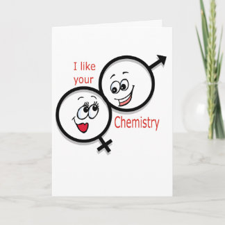 CHEMISTRY HOLIDAY CARD