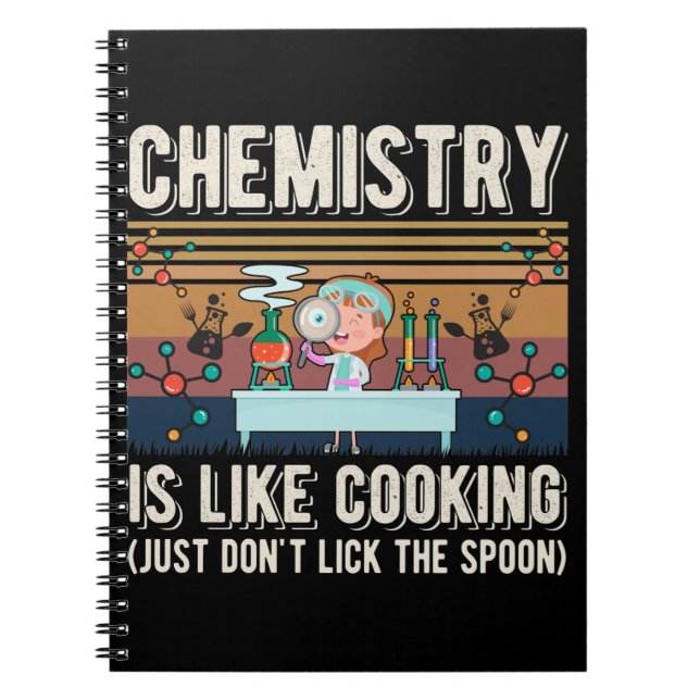Chemistry Humour Laboratory Science Lab Notebook (Front)