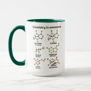 Chemistry is Awesome   Fun Science Chemistry Day Mug