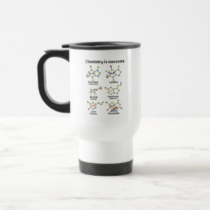 Chemistry is Awesome   Fun Science Chemistry Day Travel Mug