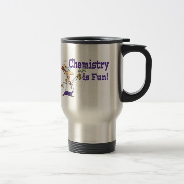 Chemistry is Fun Travel Mug (Right)