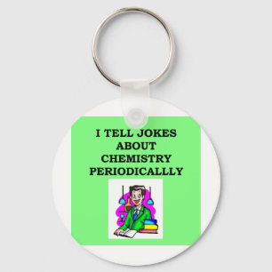 chemistry joke key ring