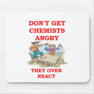 chemistry joke mouse mat