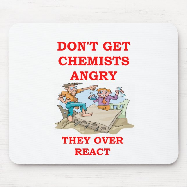 chemistry joke mouse mat (Front)