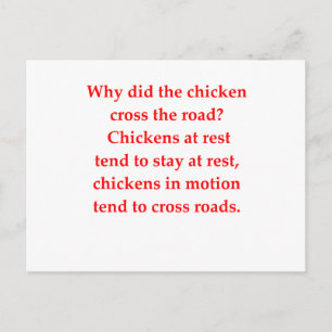 chemistry joke postcard